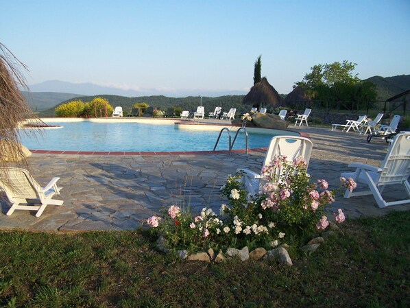 Indoor pool, outdoor pool