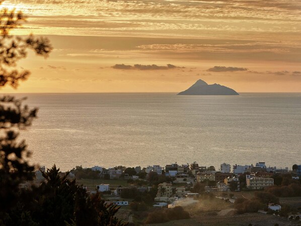 Vue depuis l’hébergement