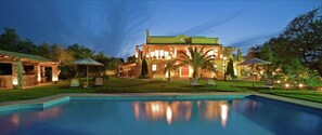 Pool | Indoor pool, outdoor pool - Scenic Villa in Paleokastrites With Sauna (Corfu)