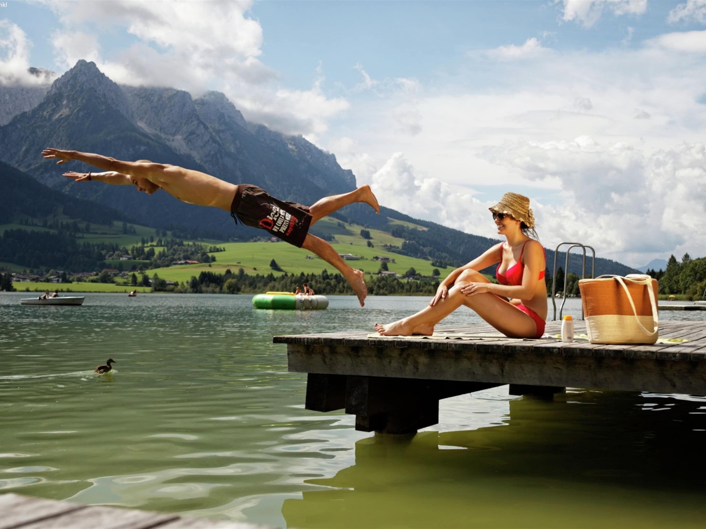 Classic-Chalet, 2 Schlafzimmer | Blick von der Unterkunft