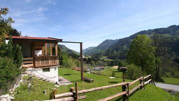 Blick von der Unterkunft