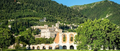 Vue depuis l’hébergement