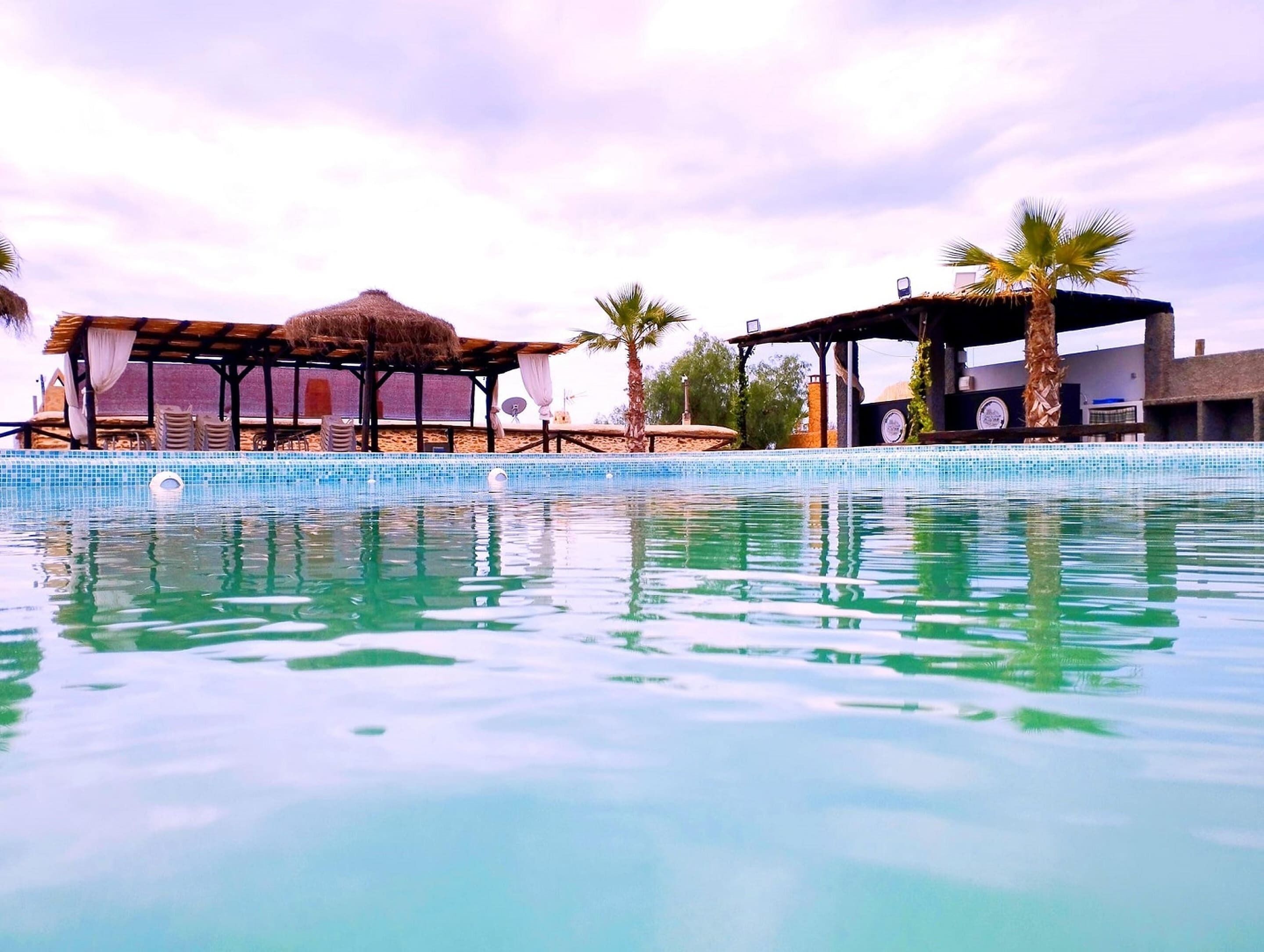 Indoor pool, outdoor pool
