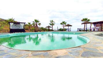 Indoor pool, outdoor pool
