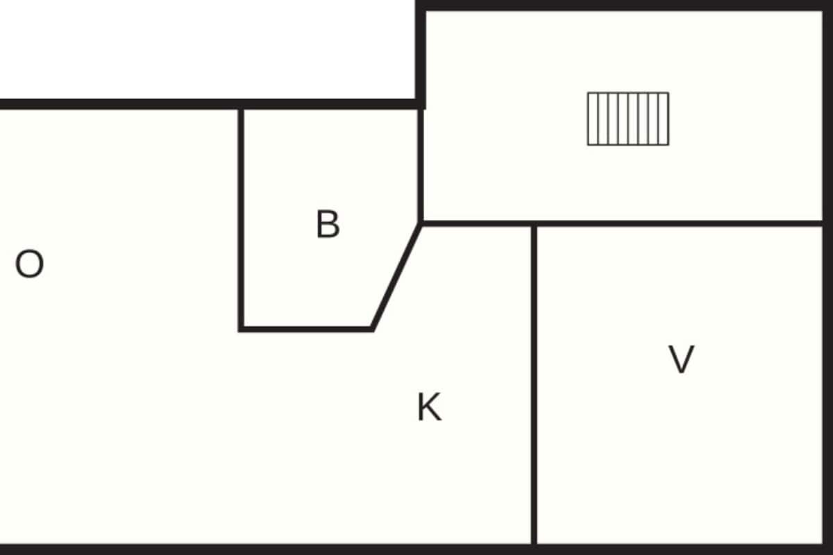 Casa clásica, 2 habitaciones | Plano