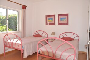 6 soveværelser, individuel indretning, strygejern/strygebræt, sengetøj