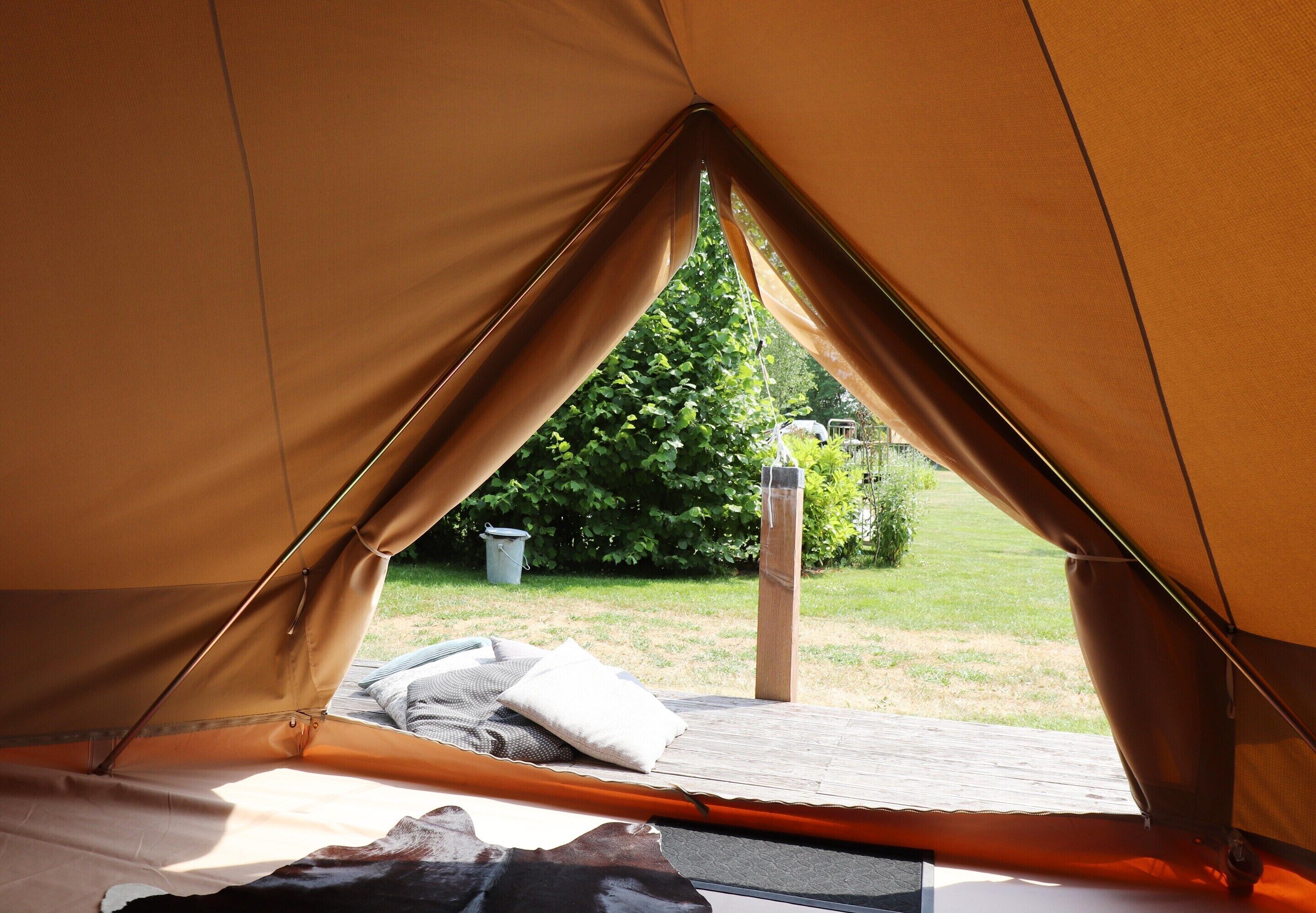 Tente Confort, 1 chambre | Vue depuis l’hébergement