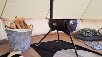 Deluxe-Zelt, 1 Schlafzimmer | Innendetails