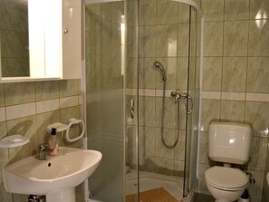 Classic Apartment, 2 Bedrooms | Bathroom - Spacious Apartment in Senj With Swimming Pool (Senj)