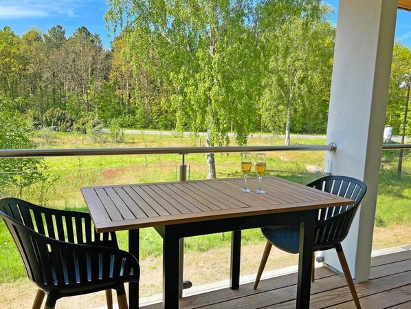 Vista desde la propiedad