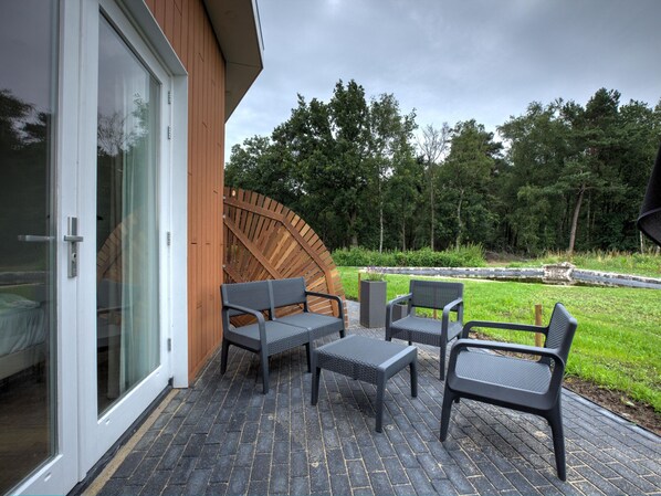 Comfort huis, 2 slaapkamers | Balkon