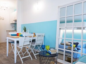 Classic-Haus, 1 Schlafzimmer | Wohnzimmer