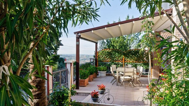 Balcony - Pleasant Apartment With Courtyard (Saludecio)