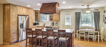 Near Woodland Lake Park: Home w/ Fire Pit!