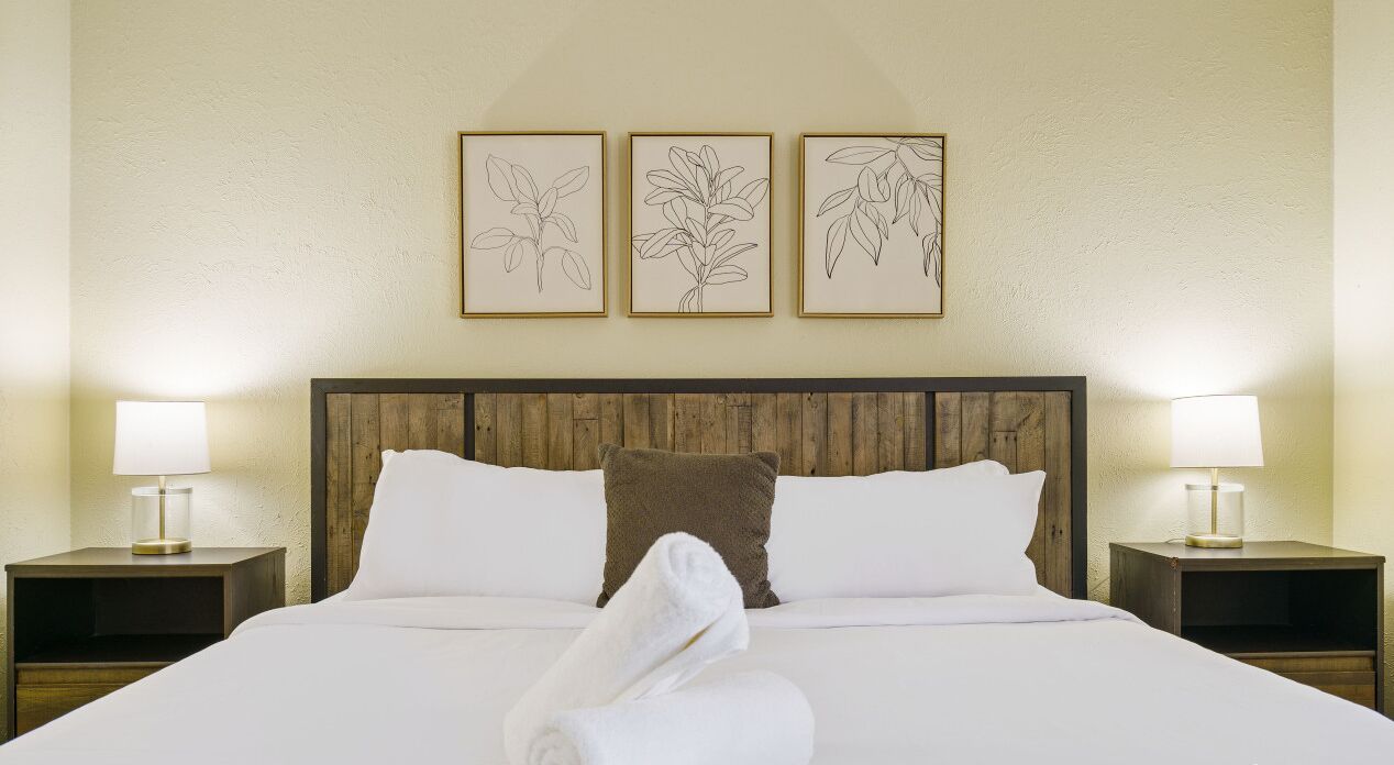 2 habitaciones, escritorio, tabla de planchar con plancha y wifi gratis 