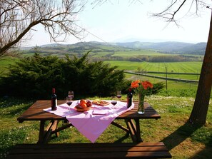 Balcony - Modern Farmhouse in Pienza With Pool (Pienza)