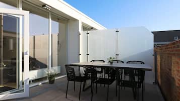 Udsigt fra overnatningsstedet