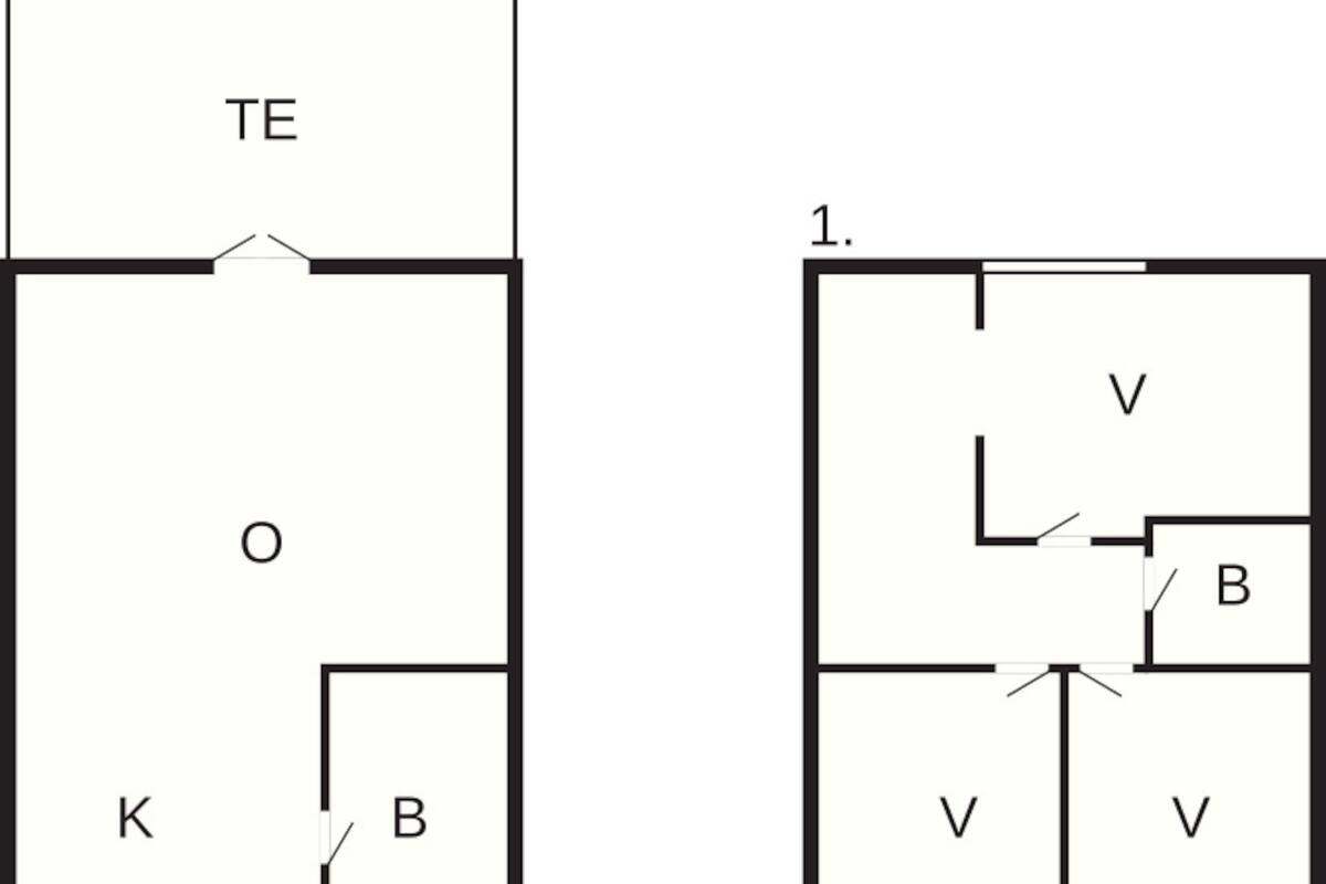 Apartamento clássico, 3 quartos | Planta do andar
