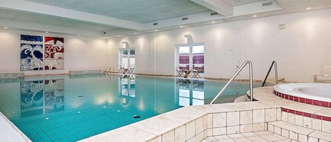 Indoor pool, outdoor pool