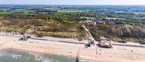 Vue depuis lâhĂ©bergement