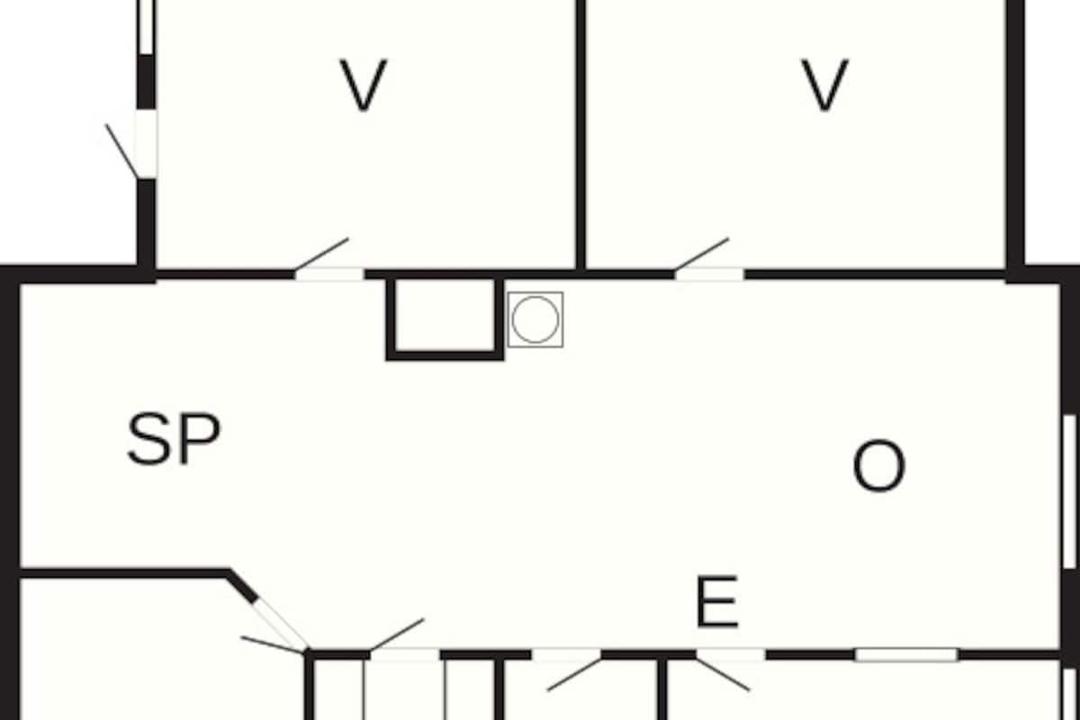 Casa conforto, 5 quartos | Planta do andar