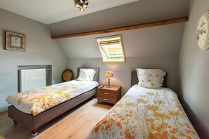 5 habitaciones y ropa de cama 