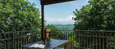 Deluxe-Haus, 1 Schlafzimmer | Balkon