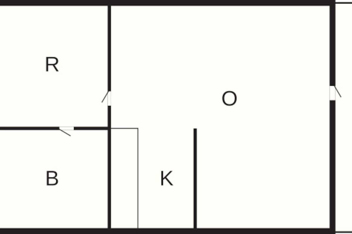 Classic House, 1 Bedroom | Floor plan