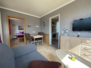 Classic-bungalow - 1 soveværelse | Stue