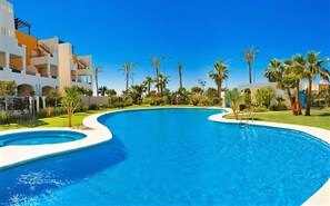 Indoor pool, outdoor pool - Charming Apartment in Vera Playa With Terrace (Vera)