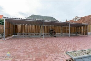 Blick von der Unterkunft