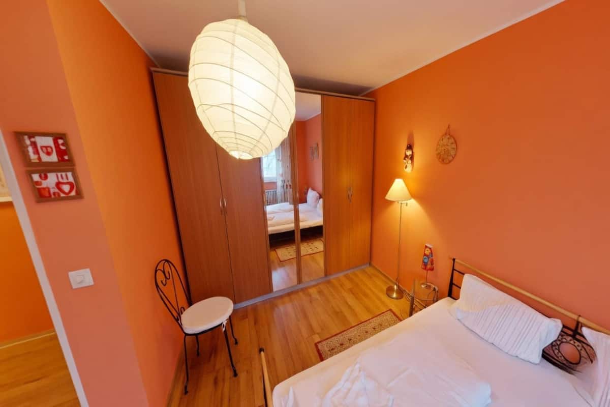 Classic-lejlighed - 2 soveværelser | 14 soveværelser, individuel indretning, sengetøj