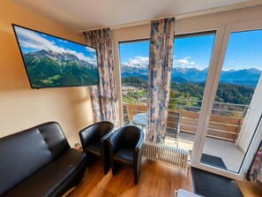 Elite Apartment, 1 Bedroom | Living room - Inviting Apartment in Freyung With Sauna & Indoor Pool (Freyung)
