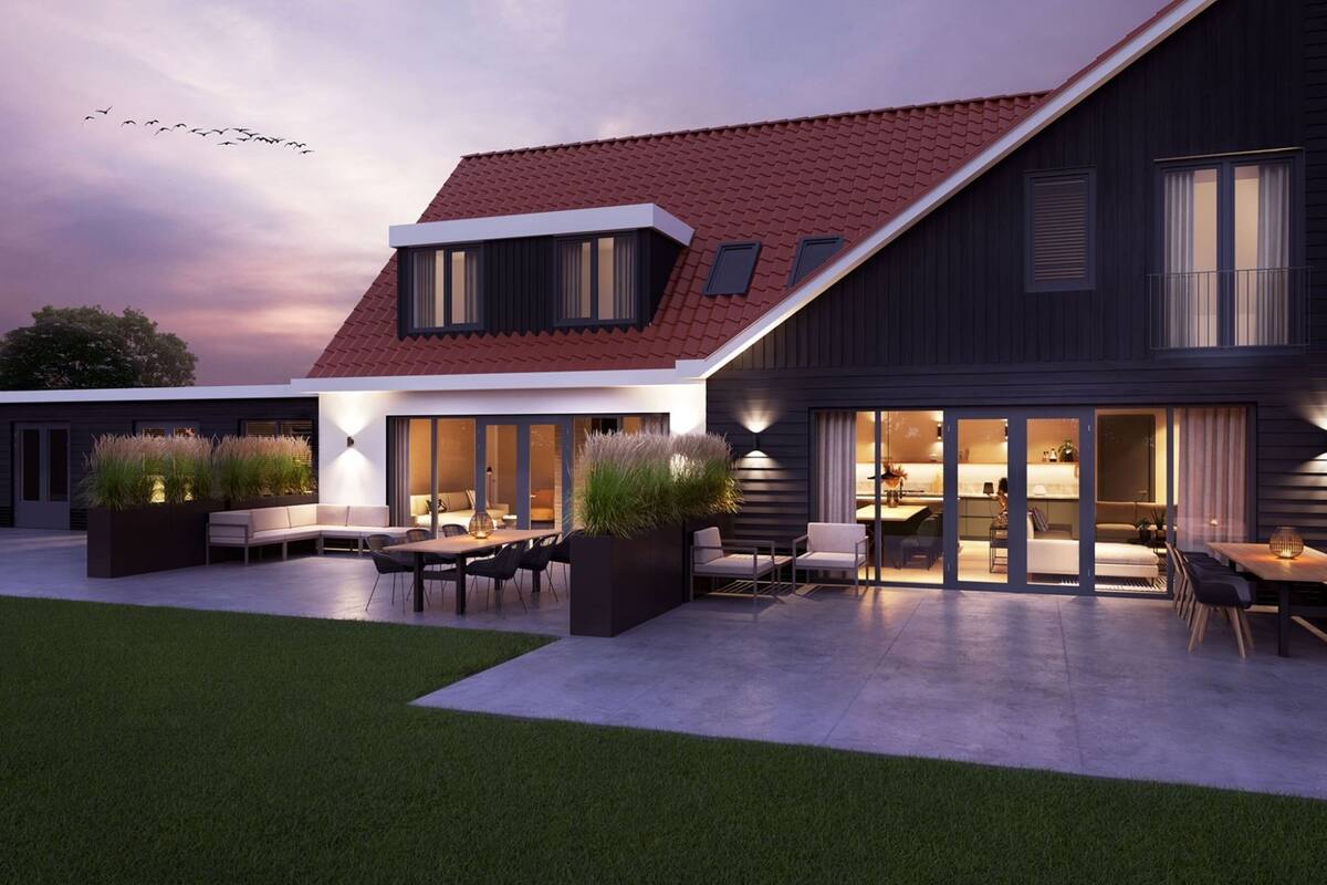 Deluxe-hus - 4 soveværelser | Udendørsområde