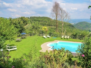 Maison Deluxe, 2 chambres | Piscine | Piscine extérieure
