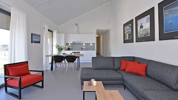 Classic-Apartment, 2 Schlafzimmer | Wohnzimmer