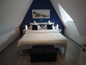 9 bedrooms, individually furnished, bed sheets