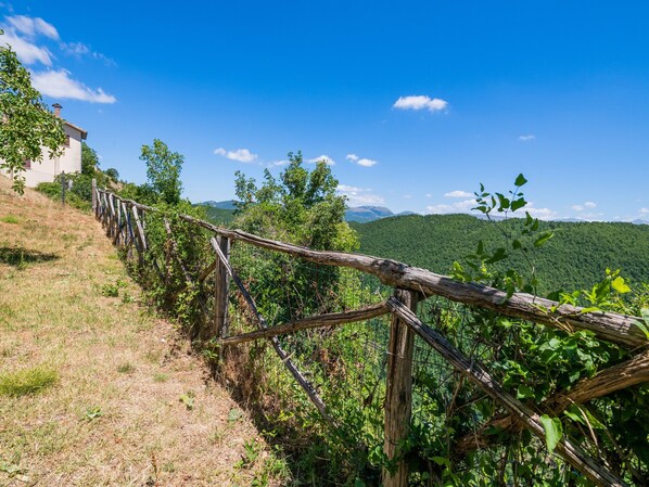 Vue depuis l’hébergement