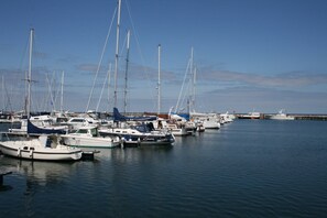 Vue depuis lâhĂ©bergement