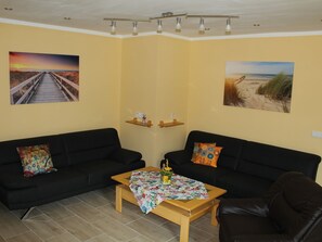 Living room - Gemuetlicher Bungalow in Boergerende-rethwisch mit Sauna (Boergerende-Rethwisch)