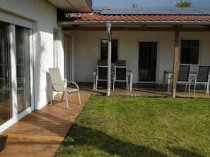 Balcony - Gemuetlicher Bungalow in Boergerende-rethwisch mit Sauna (Boergerende-Rethwisch)
