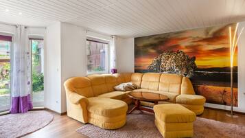 Classic Apartment, 2 Bedrooms | Living room | DVD player