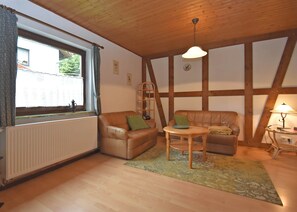 Classic Apartment, 2 Bedrooms | Living room | Fireplace, DVD player