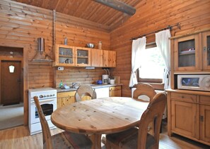 Comfort Apartment, 2 Bedrooms | Private kitchen | Coffee/tea maker, fridge, oven, toaster - Detached Holiday Residence in the Wonderfully Beautiful Harz (Osterode am Harz)