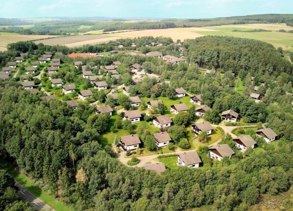 Uitzicht vanuit accommodatie