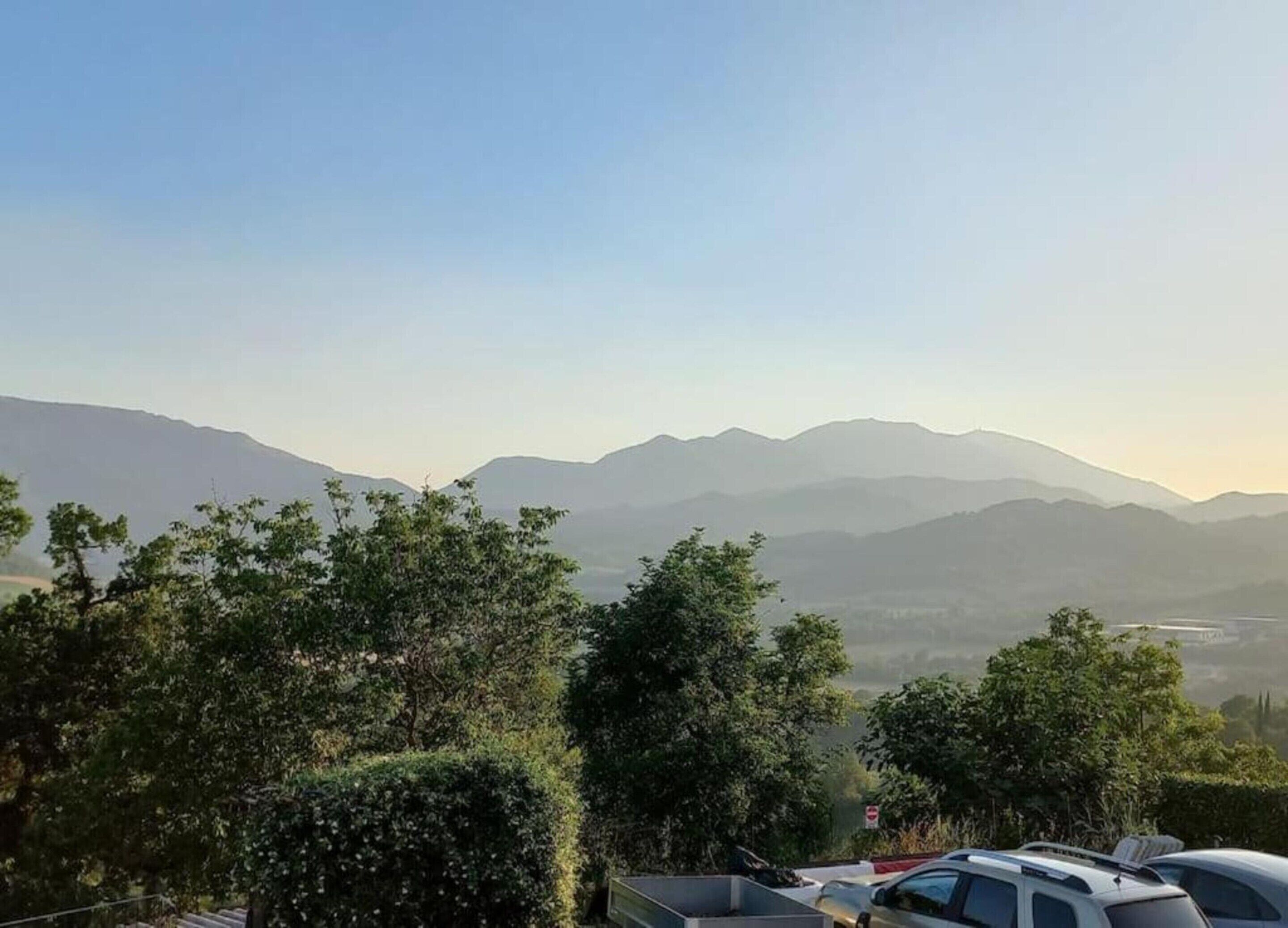Vue depuis l’hébergement