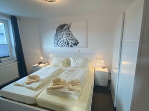 Leilighet – deluxe, 2 soverom | 7 soverom, individuelt innredet og sengetøy