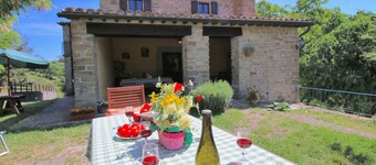 Farmhouse in Apecchio With Swimming Pool, Terrace, Garden