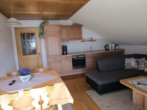 Apartamento Confort, 2 habitaciones | Restauración