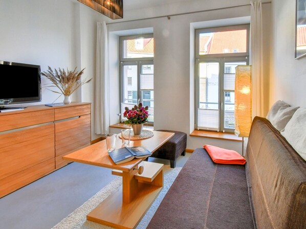 Klassiek appartement, 2 slaapkamers | Woonkamer